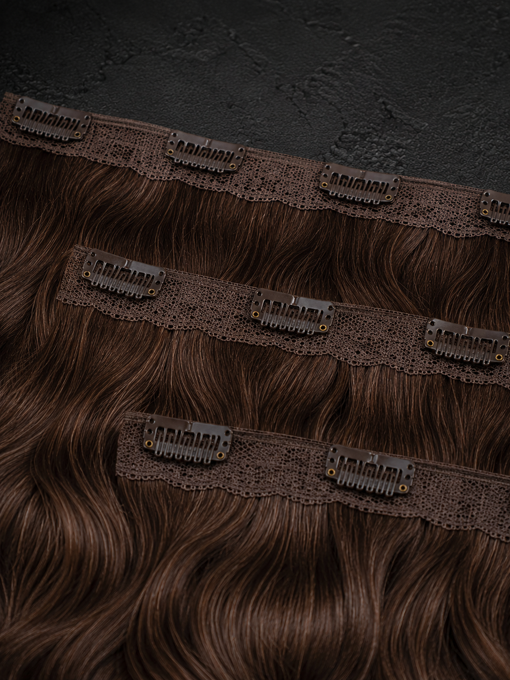 VELVET Seamless | Set 3 Fasce Clip | Mosso
