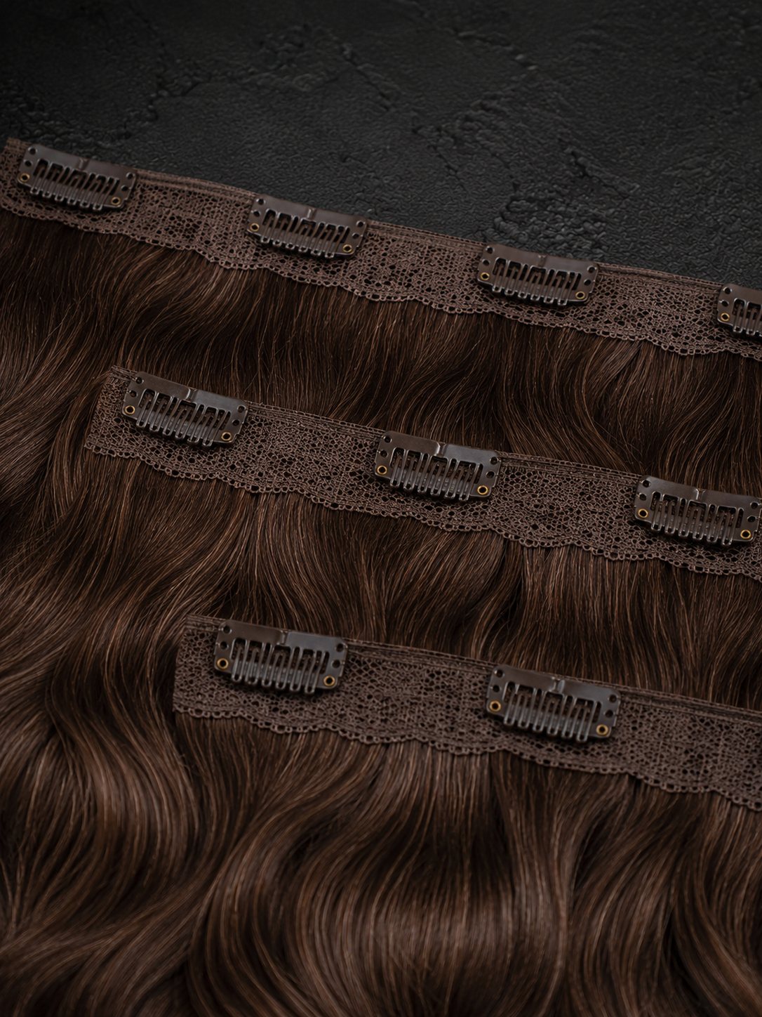 VELVET Seamless | Set 3 Fasce Clip | Mosso