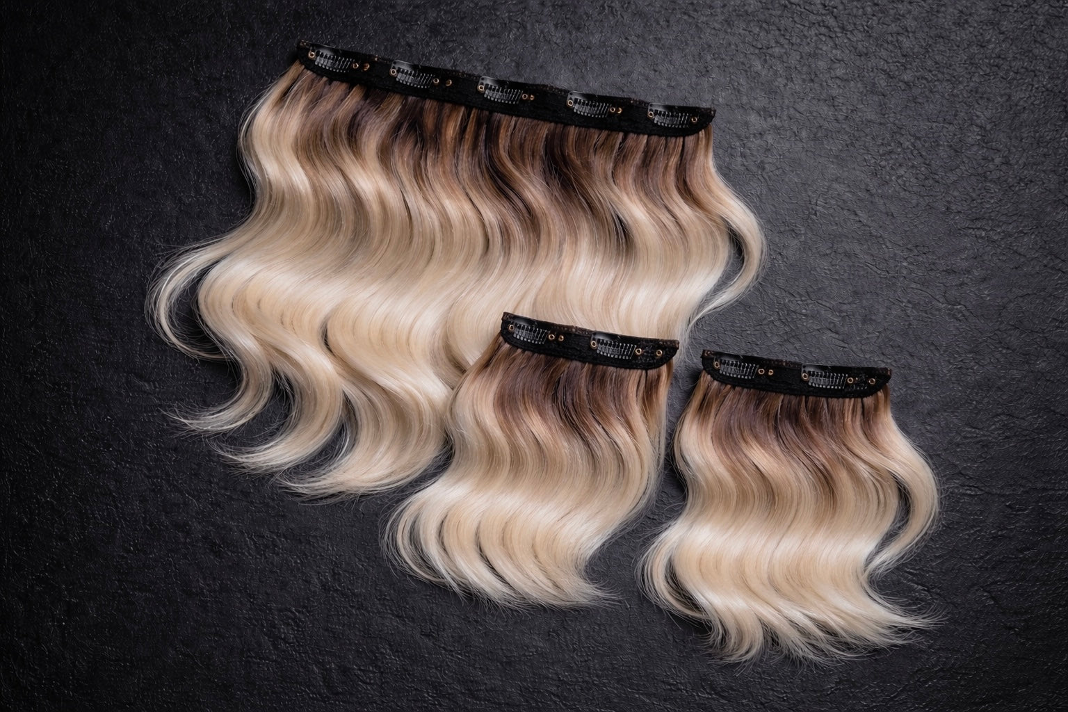 VELVET Seamless | Set 3 Fasce CLIP | Mosso - Wavy