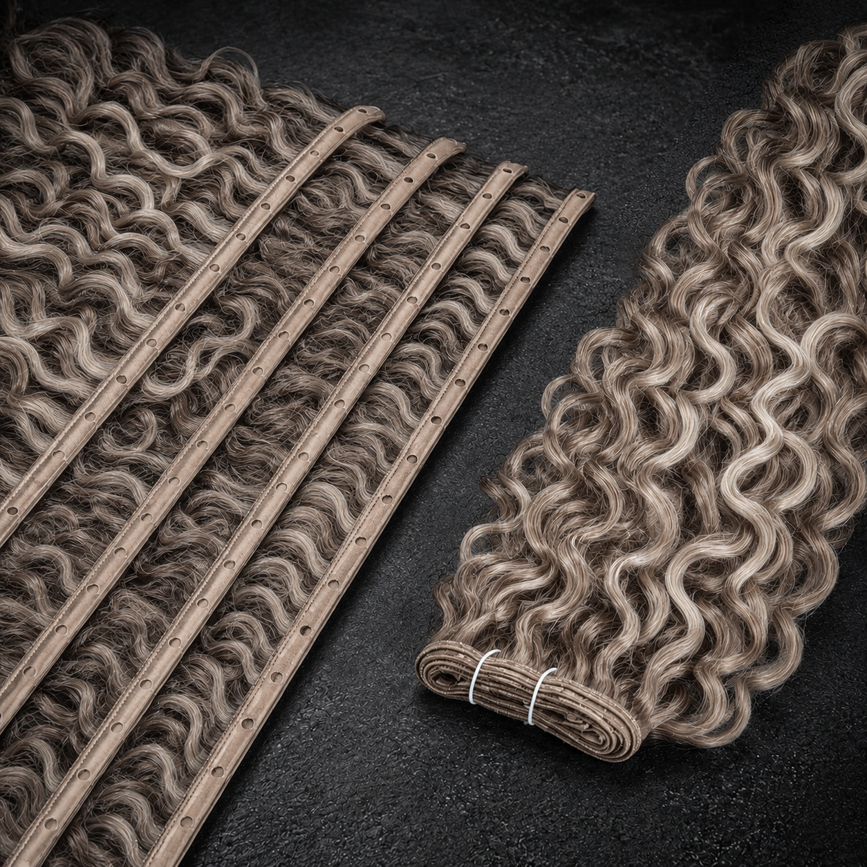 VELVET Bridge XL | Fascia Unica Microring | Riccio