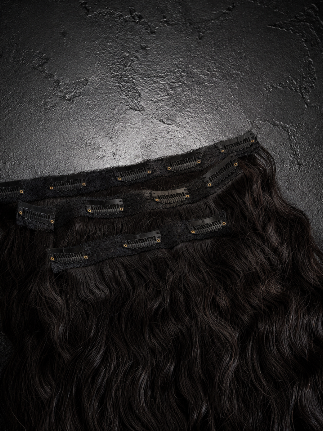 VELVET Seamless | Set 3 Fasce Clip | Riccio